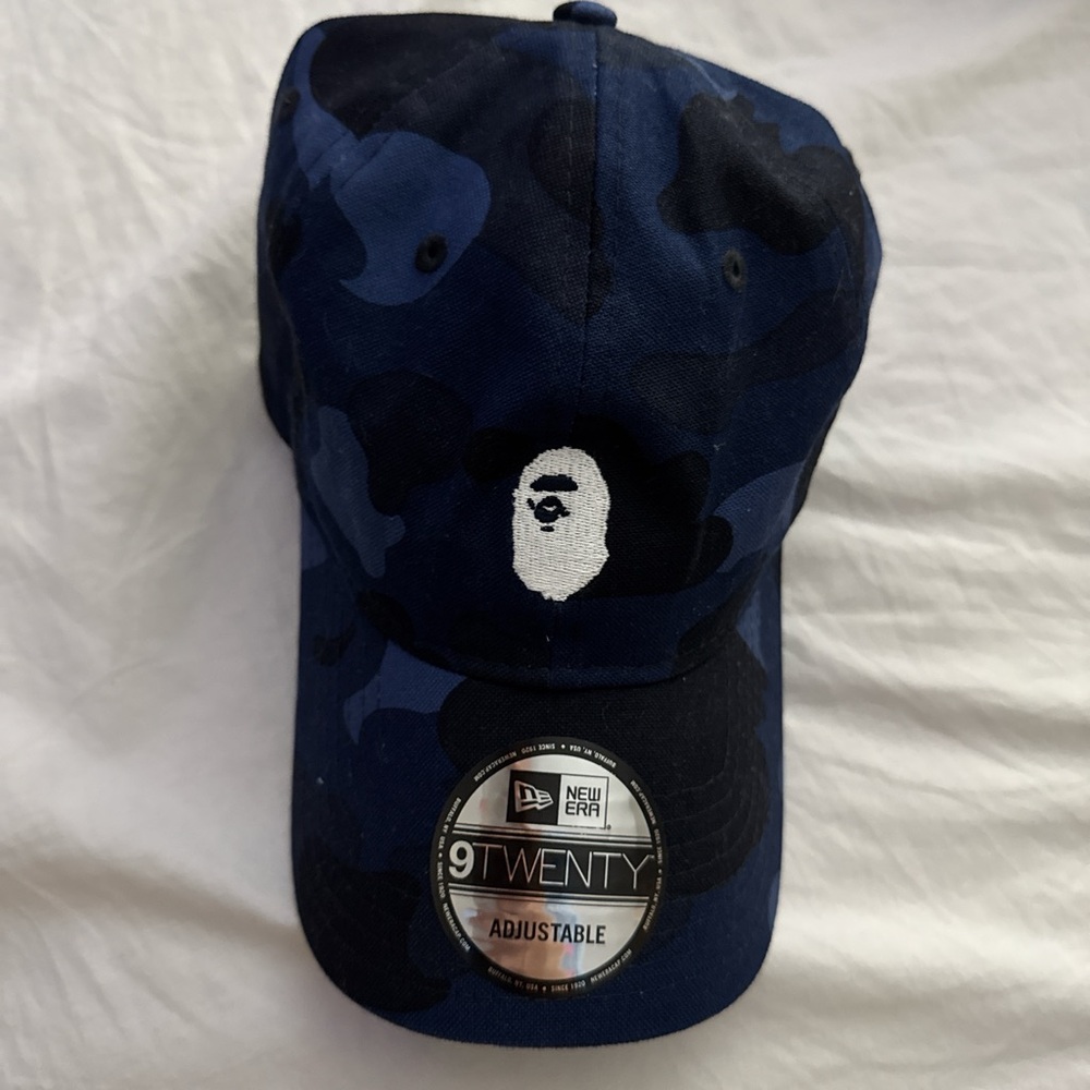 Bape Blue Camouflage Cap
